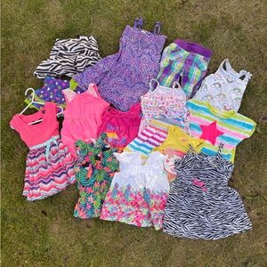 Colorful girls 2t summer Collection